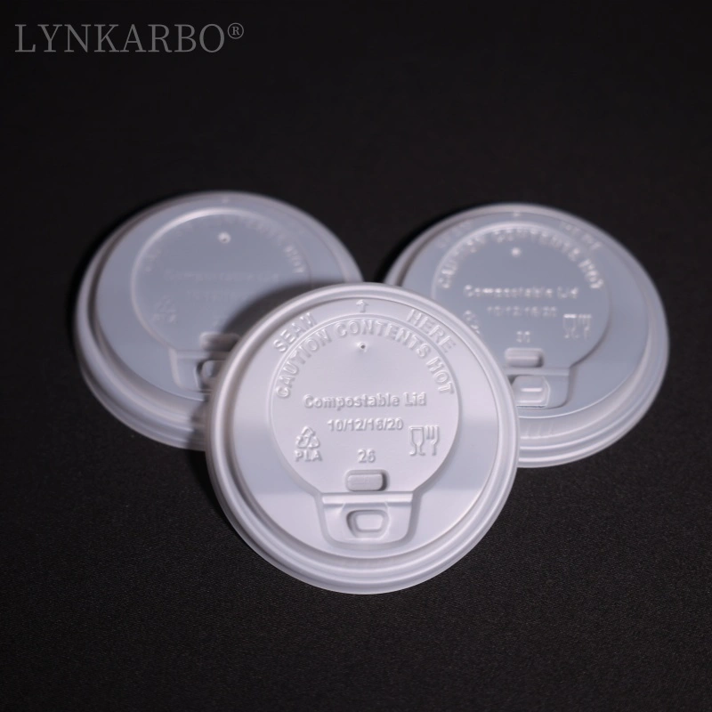 Nắp cốc lật màu tự nhiên CPLA 90mm